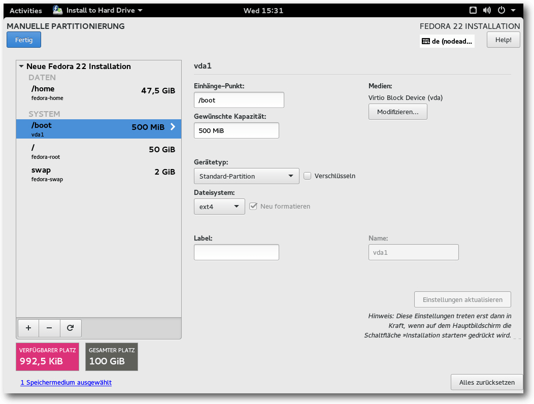 fedora22-manuelle-partitionierung.png